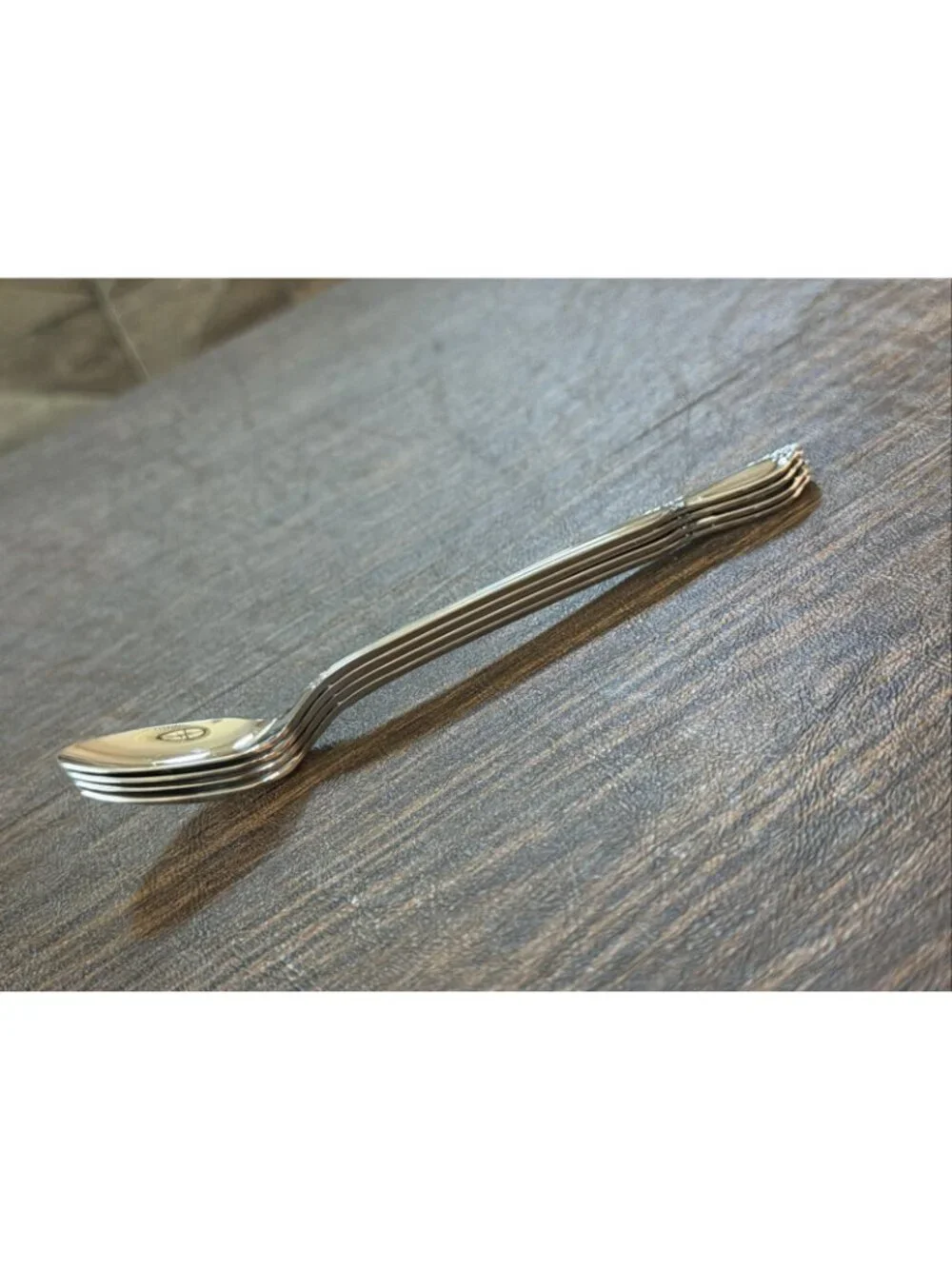 Set of 4 Oneida Community Chatelaine Stainless Iced Tea Spoons 7.5